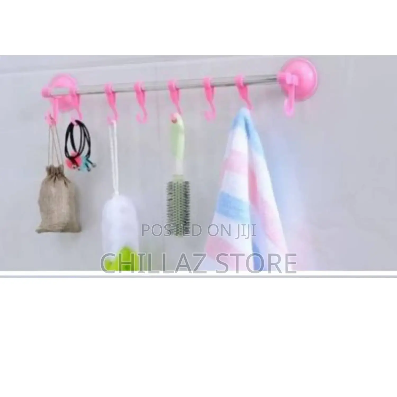 Plastic Towel Hangers.