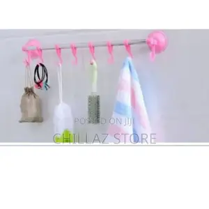 Plastic Towel Hangers.