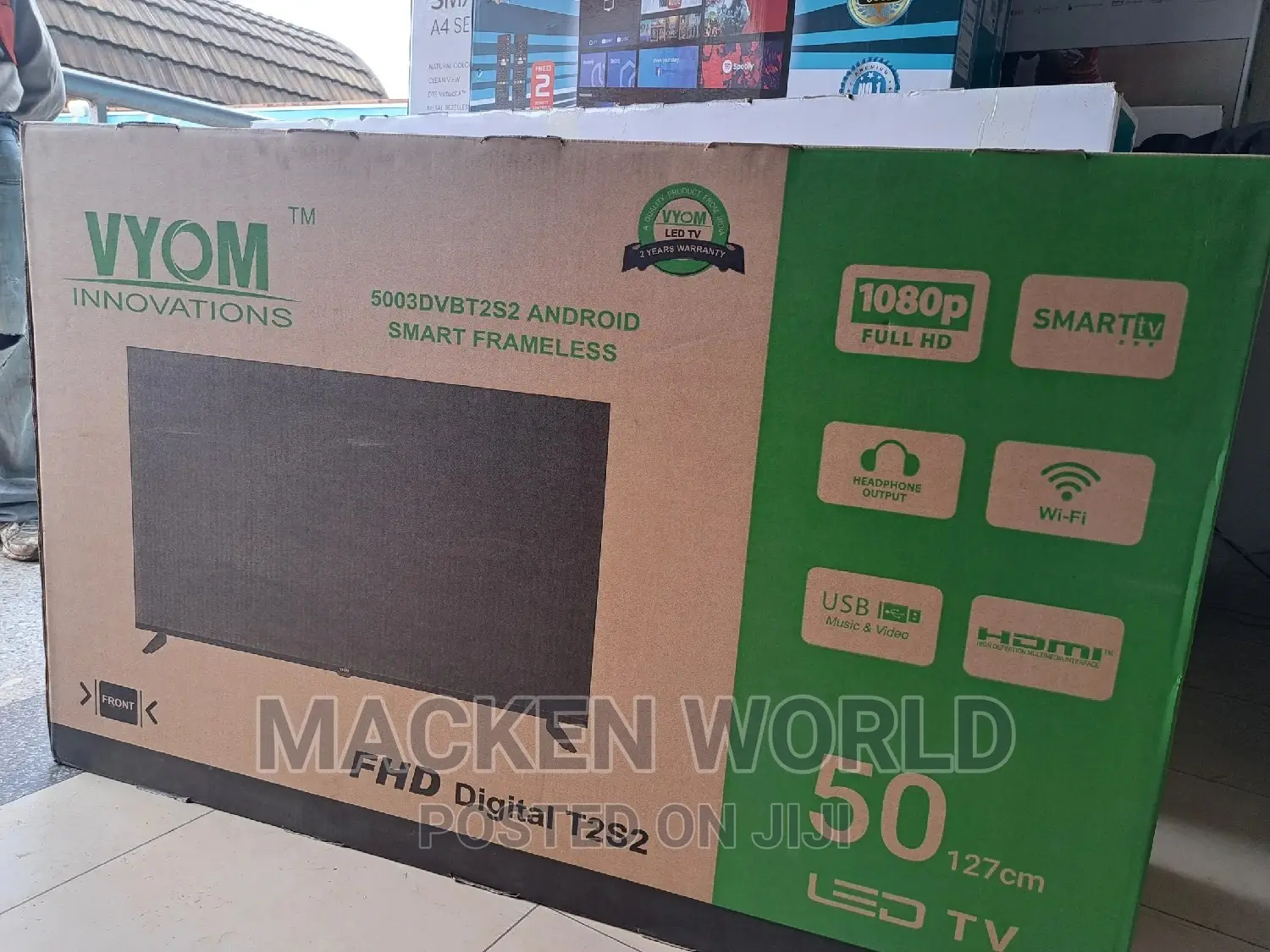 50 VYOM Smart Android TV