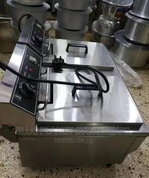 JFK HEAVY DUTY 24L Electric Dual Deep Fryer With Oil Faucet