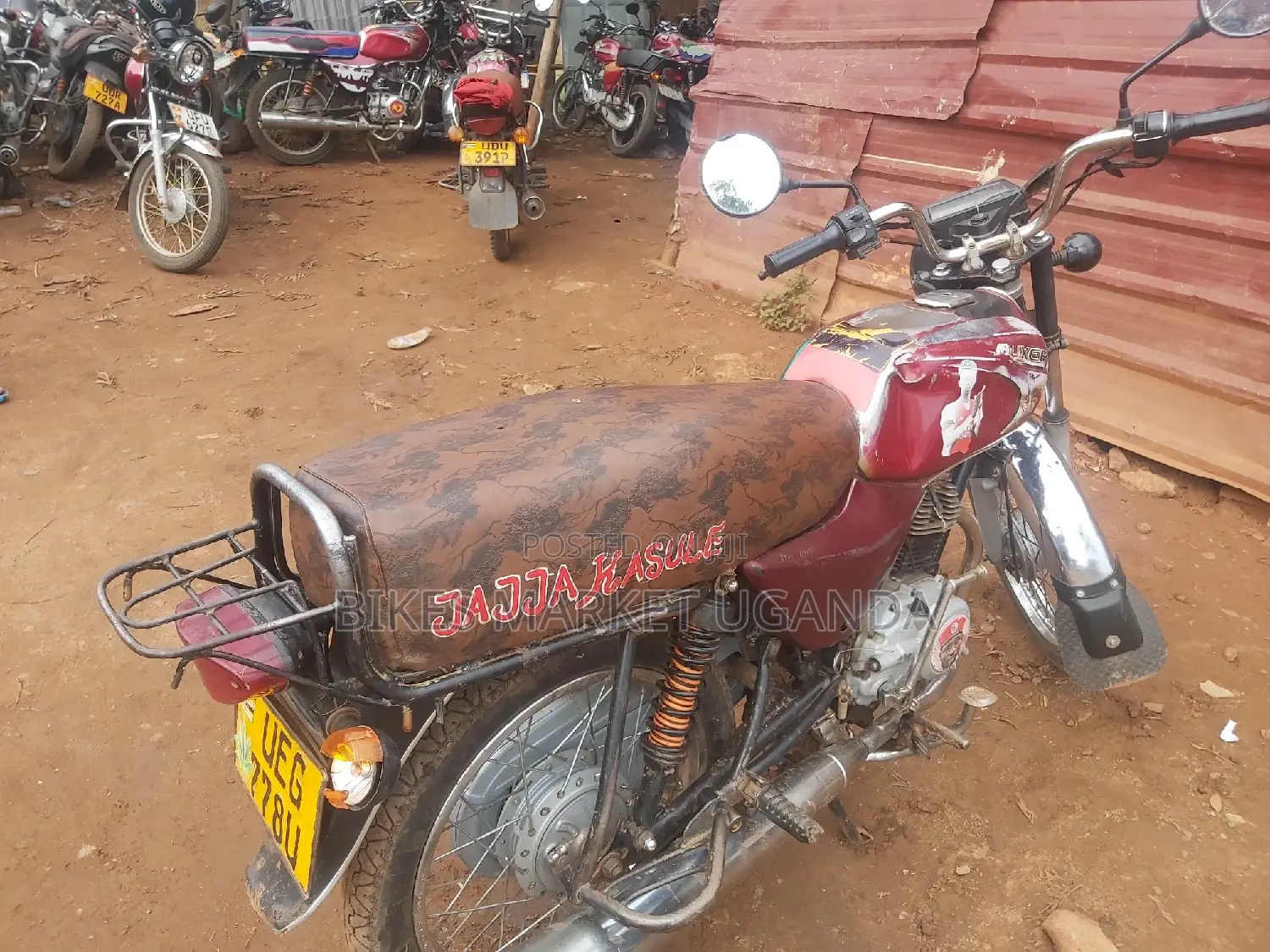 Bajaj Boxer 100 2017 Red