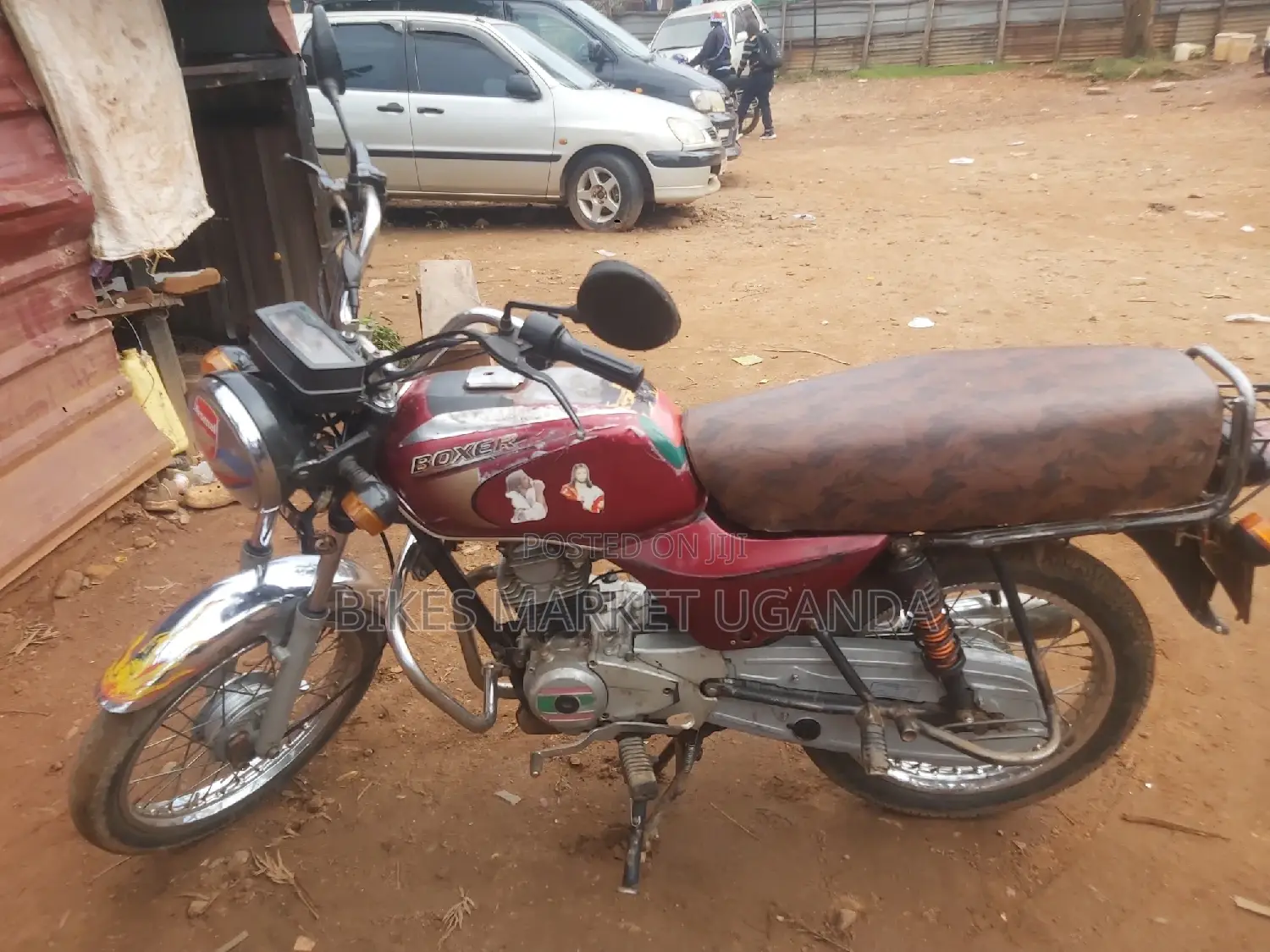 Bajaj Boxer 100 2017 Red