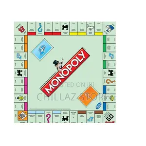 Standard Monopoly Board Game.