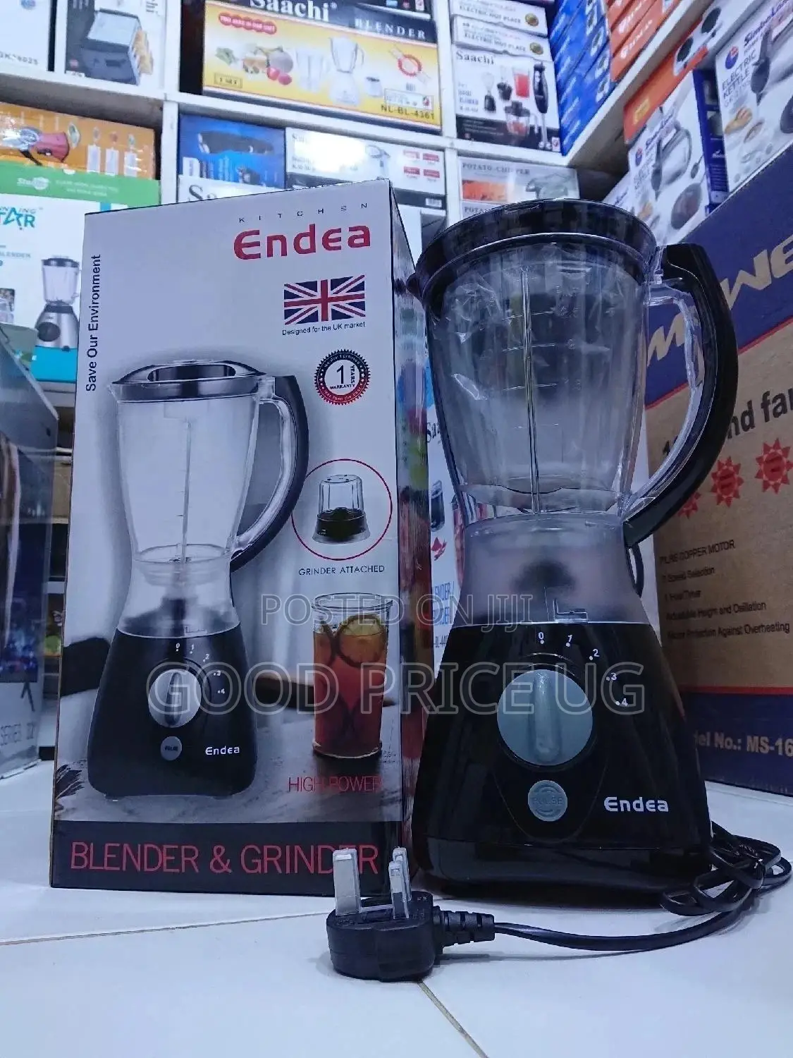 2 in 1 Endea Blender With 2 Years Warranty.