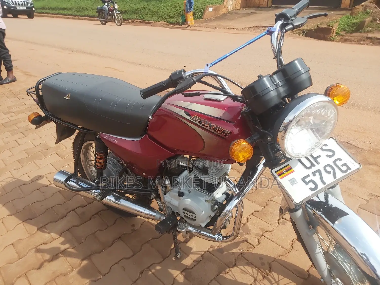 New Bajaj Boxer 100 2023 Red