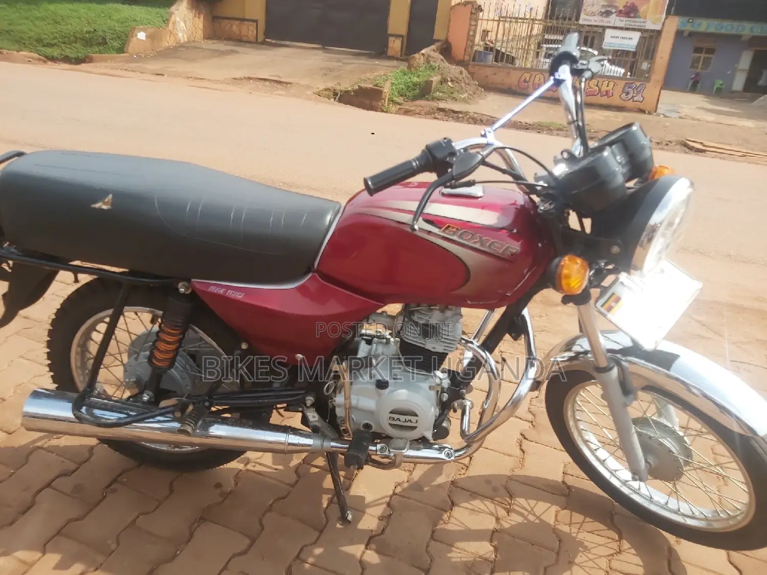 New Bajaj Boxer 100 2023 Red