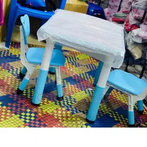 Kids Writing Tables and Two Chairs.