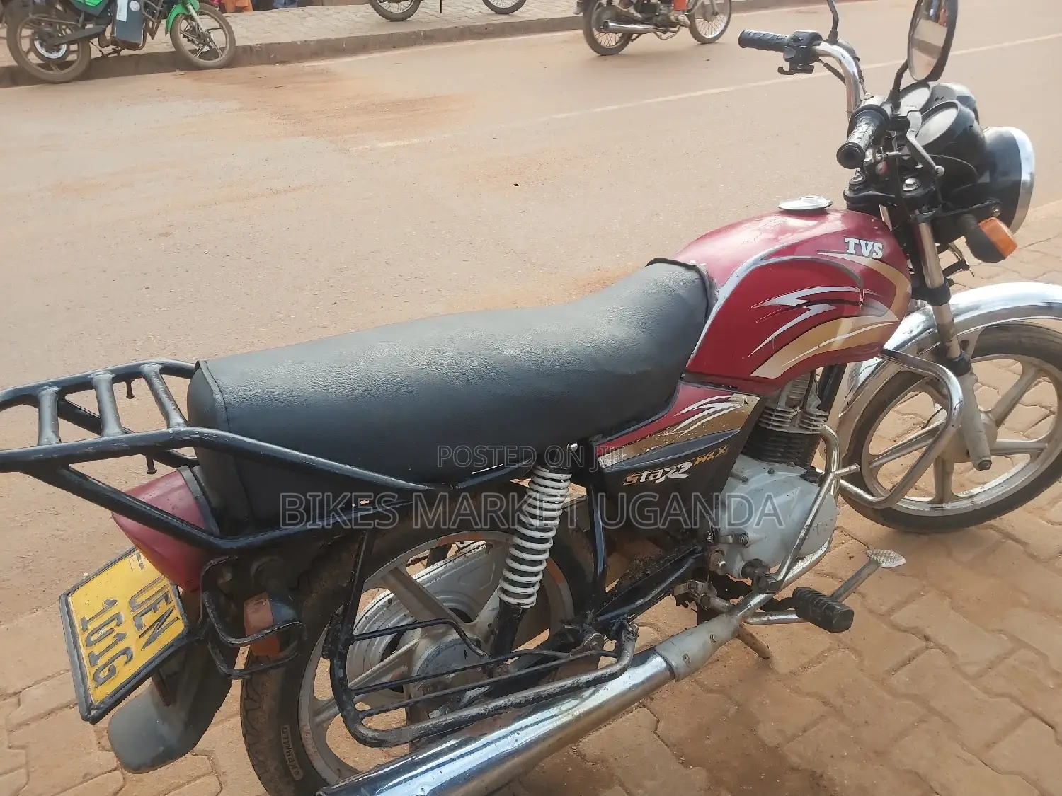 TVS XL 100 2017 Red