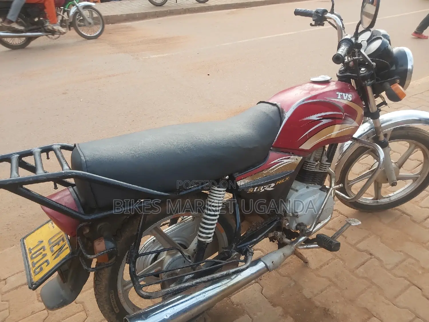 TVS XL 100 2017 Red