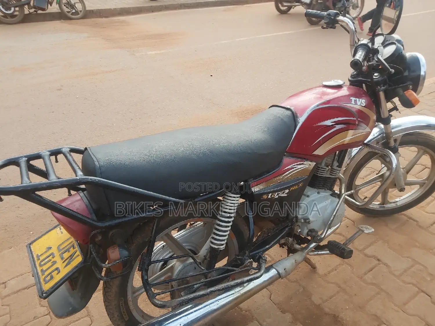 TVS XL 100 2017 Red