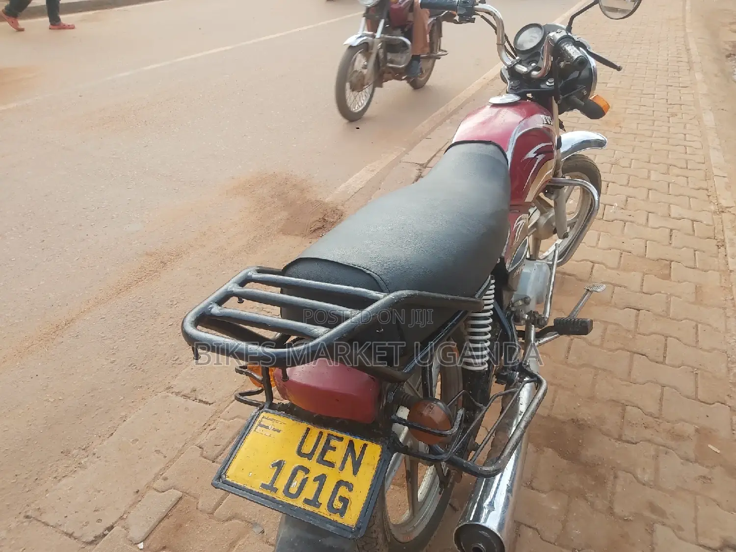 TVS XL 100 2017 Red