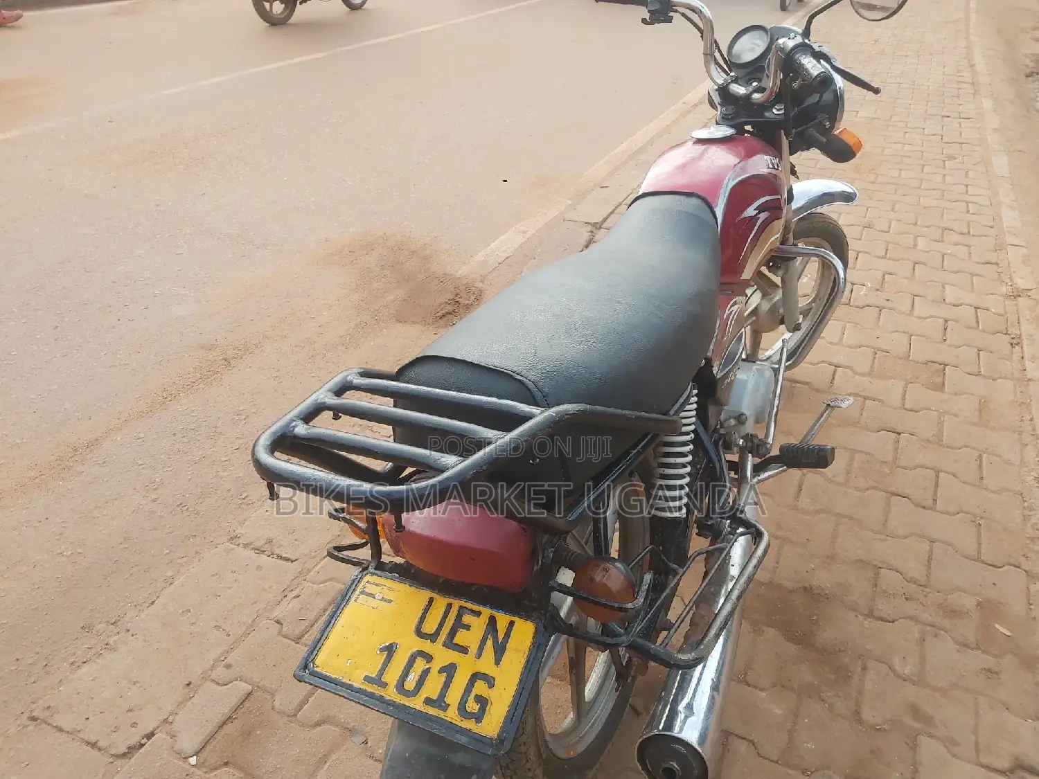 TVS XL 100 2017 Red