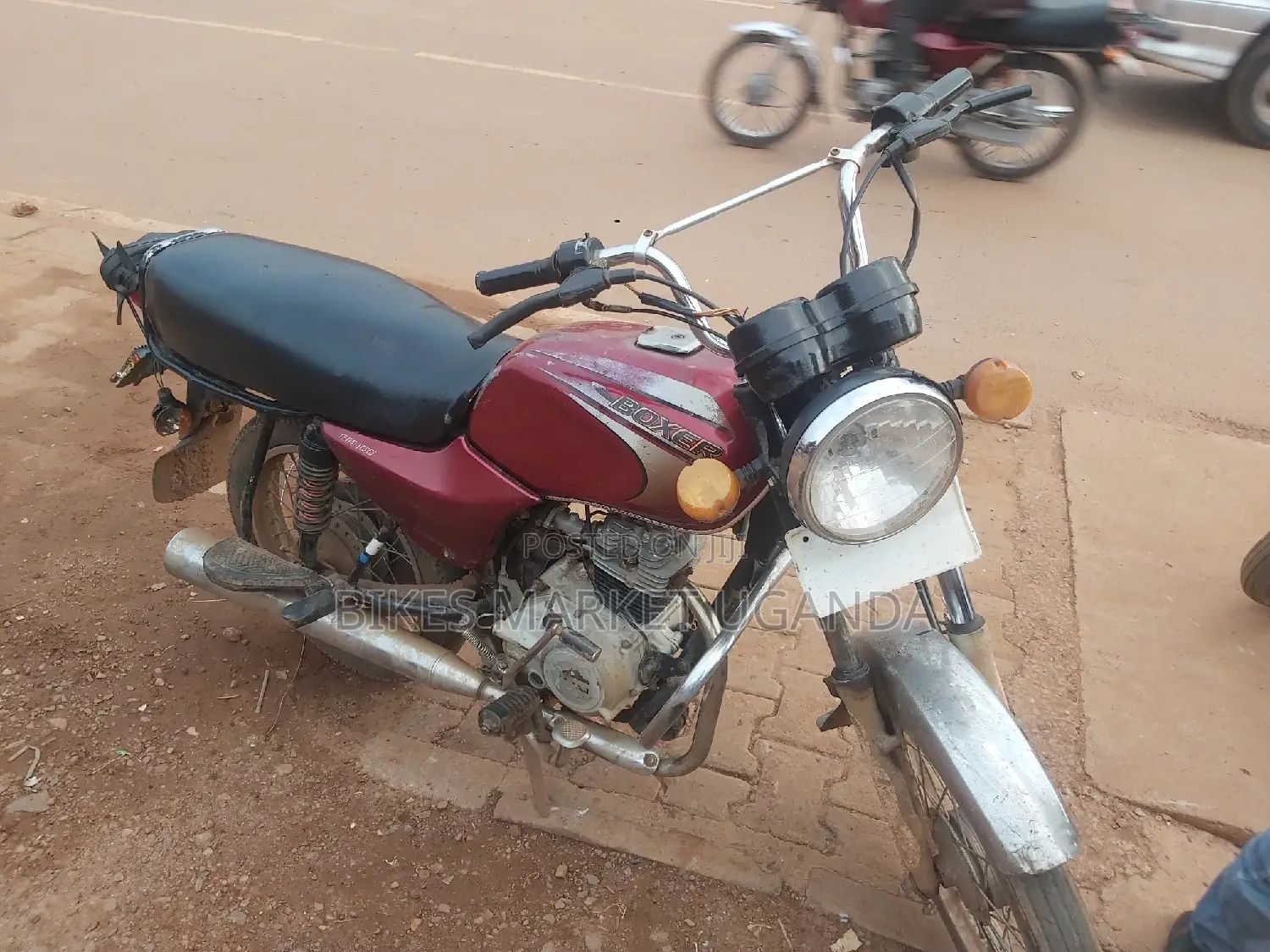Bajaj Boxer 100 2016 Red