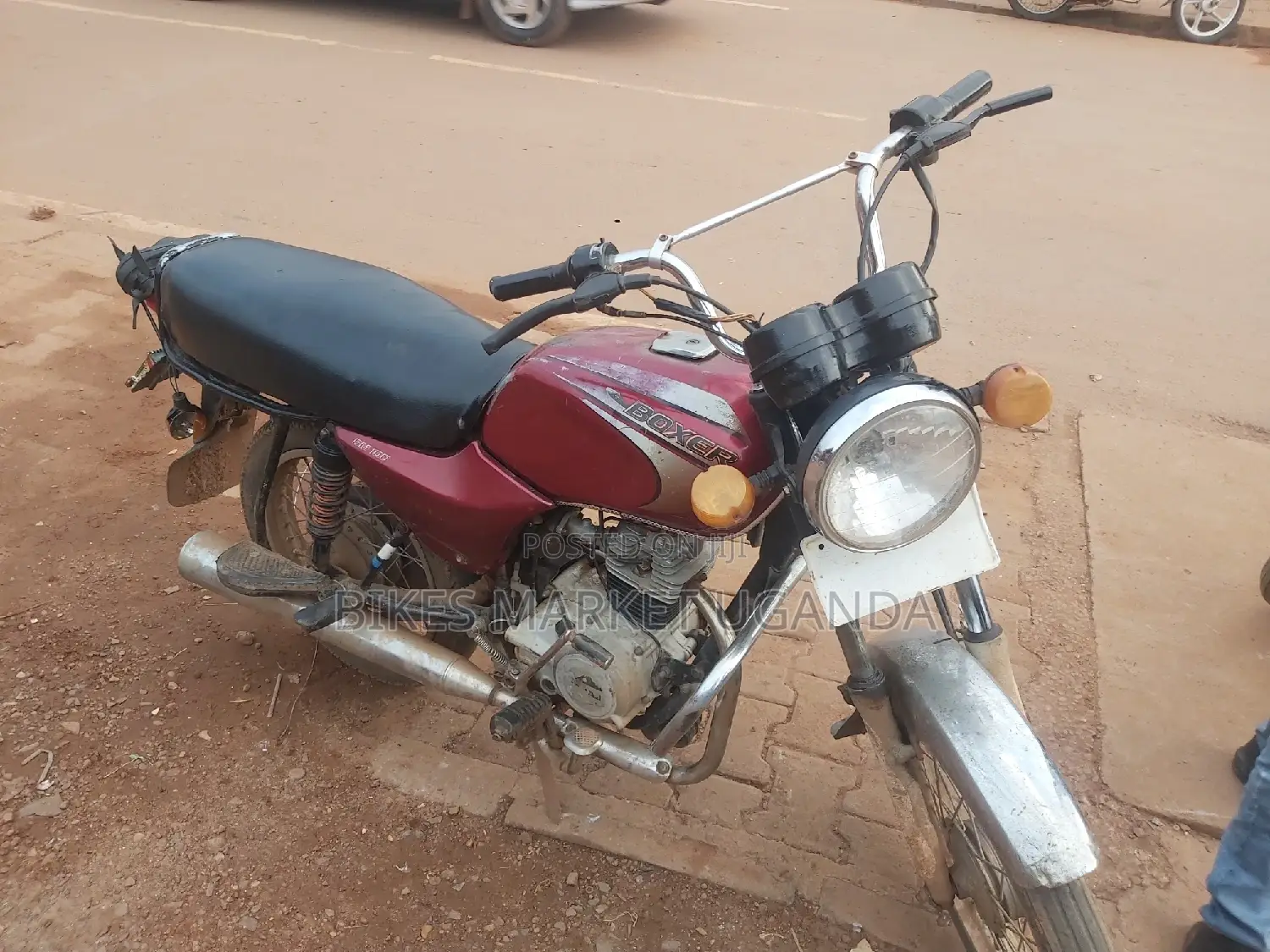 Bajaj Boxer 100 2016 Red