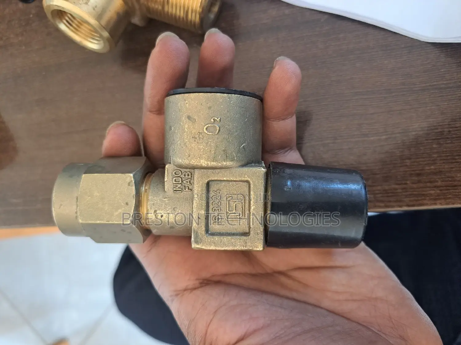Oxygen and Nitrogen Gas Valves
