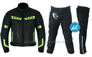 Motorcycle Breathable Waterproof Armour Suit Jacket Pant