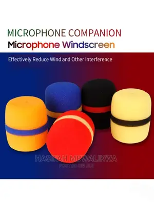 5 Pack Thick Foam Microphone Covers