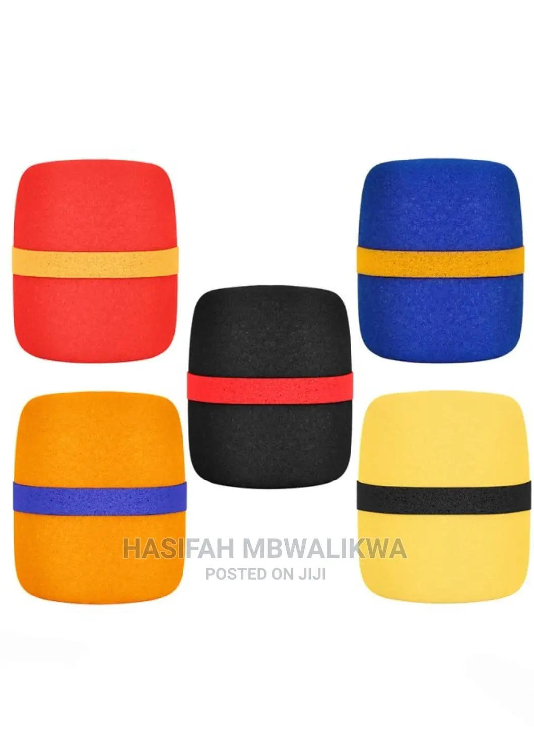 5 Pack Thick Foam Microphone Covers