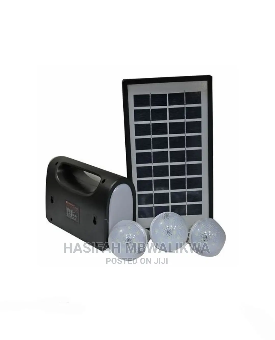 Solar Lighting System With Battery+ Lamp+ DC Cable