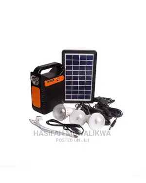Mini Solar System With Bulbs+ Panel + Radio