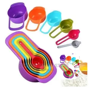 Measuring Spoons 6 Piece Set – Multi-Color