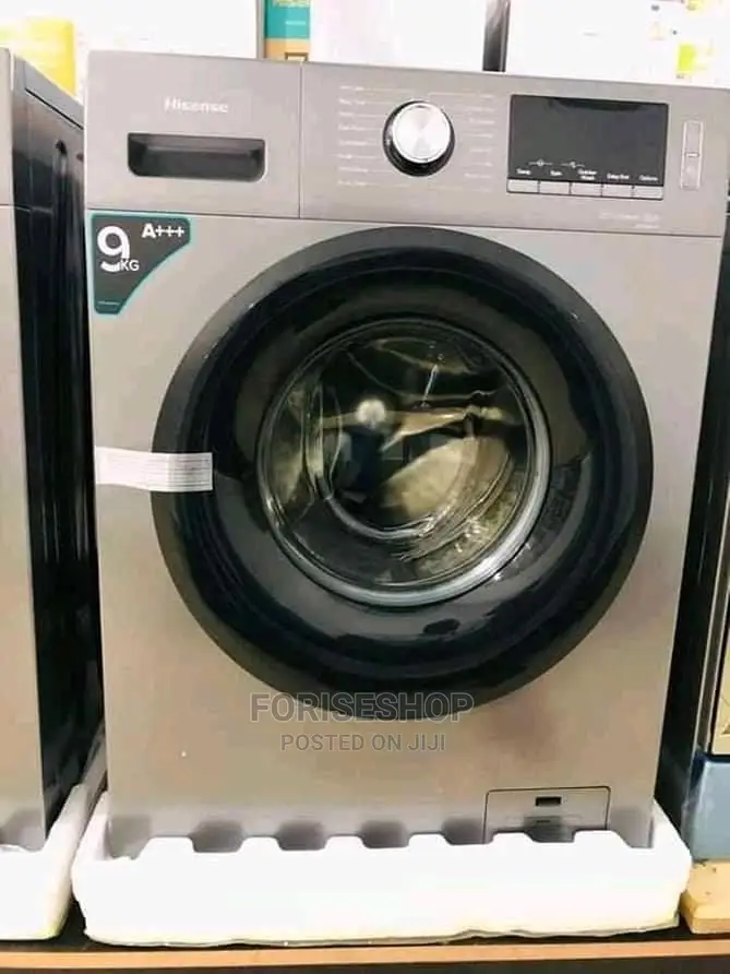 New Hisense 9kgs Front Loader Washing Machine in Stock