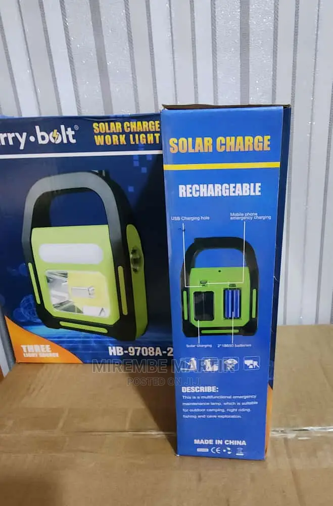 Solar Charging Work Light