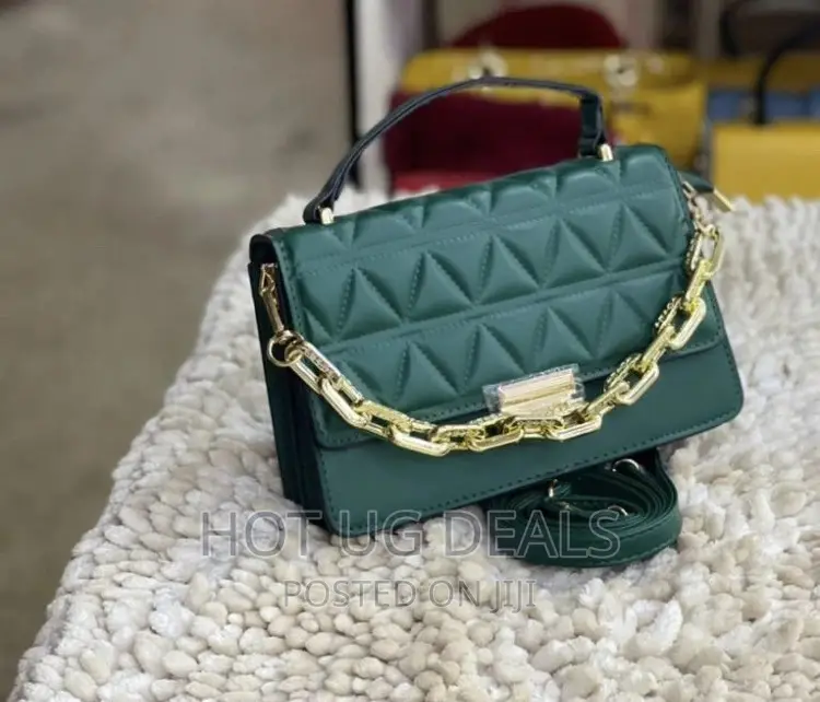 Ladies Classic Designer Handbag - Green
