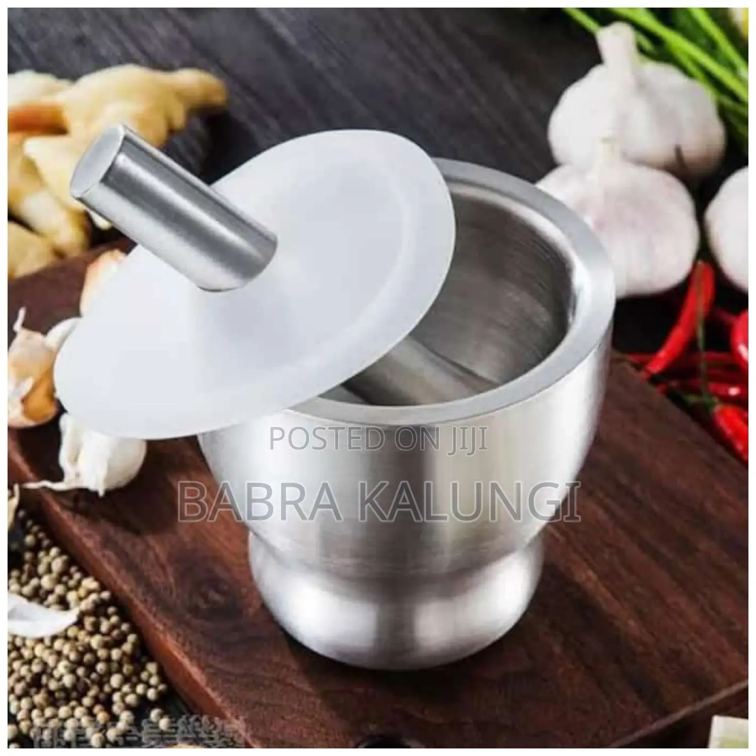 Steel Garlic Grinder