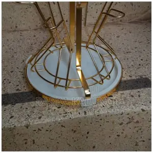 Gold Glass or Cup Holder