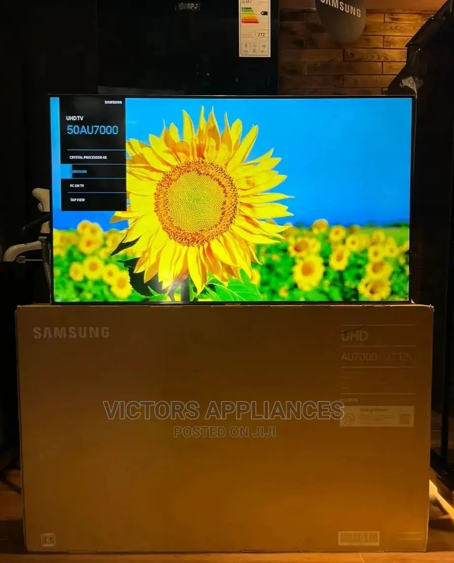 55inches Samsung Crystal Uhd Smart TV Powered by Tizen