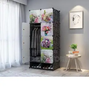 2column Plastic Wardrobe.