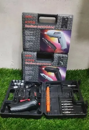TUOYE 47pcs Cordless Drill/Screwdrivers \\ 4.8v \\ 1300mah