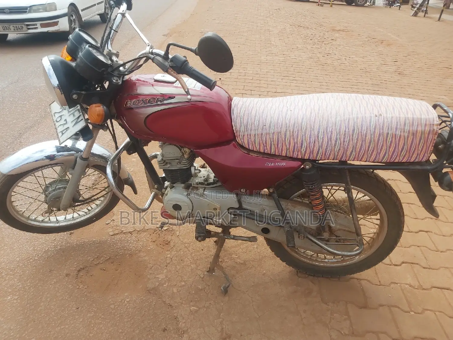 New Bajaj Boxer 100 2022 Red