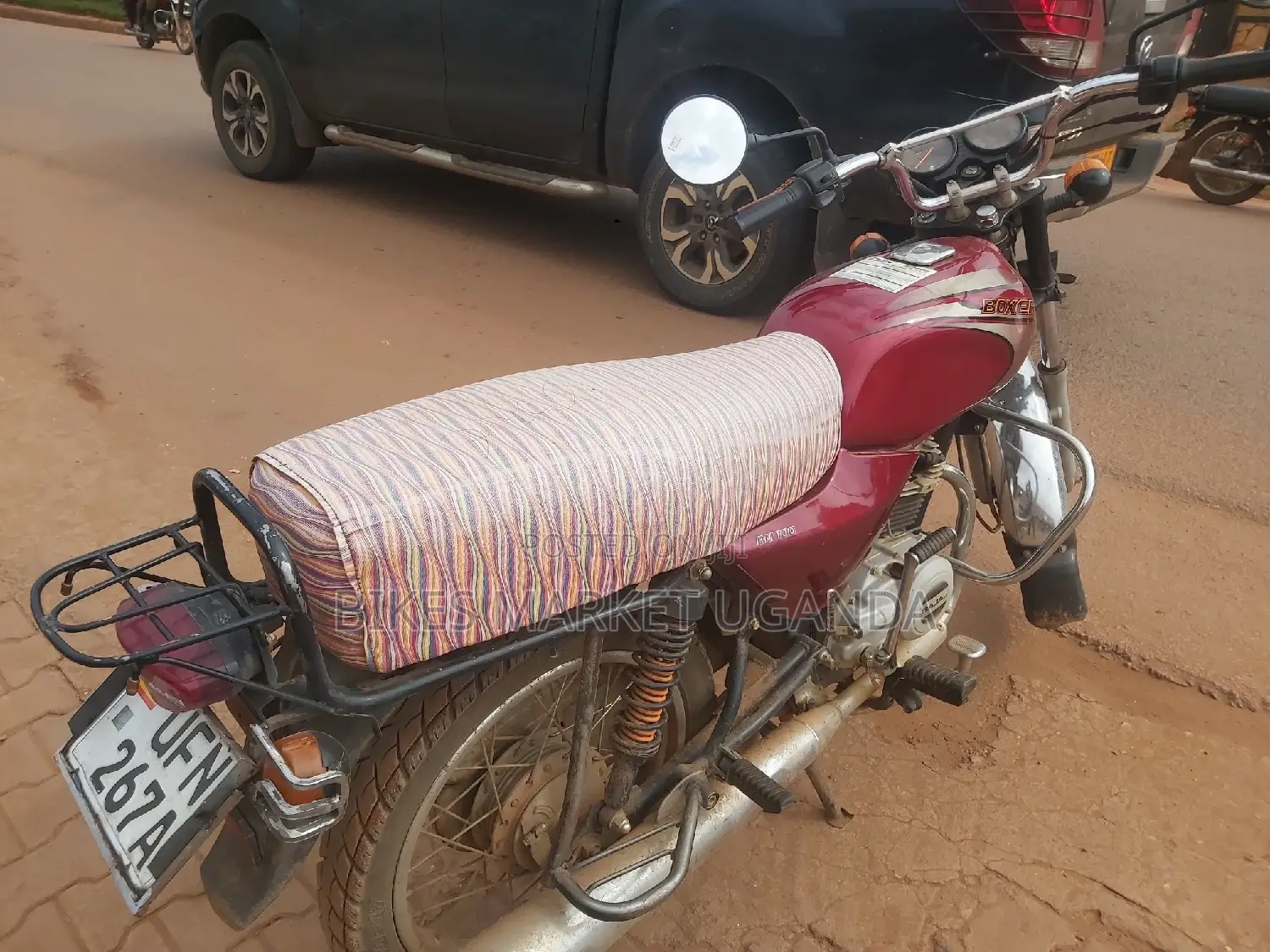New Bajaj Boxer 100 2022 Red