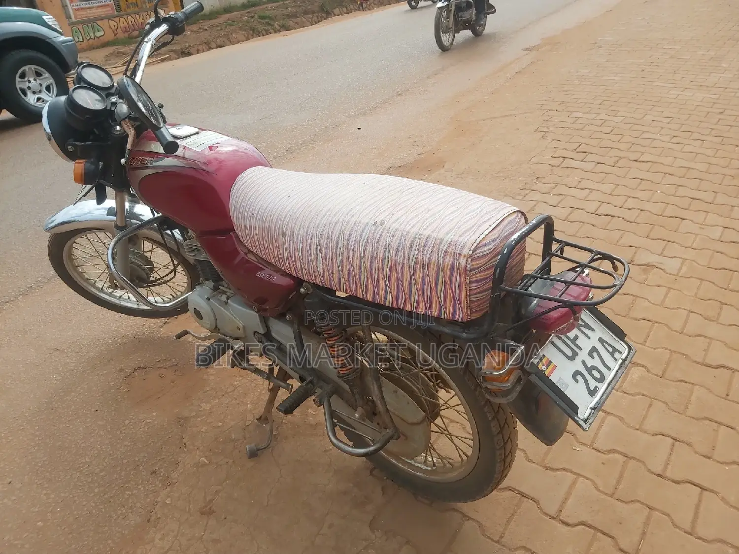 New Bajaj Boxer 100 2022 Red
