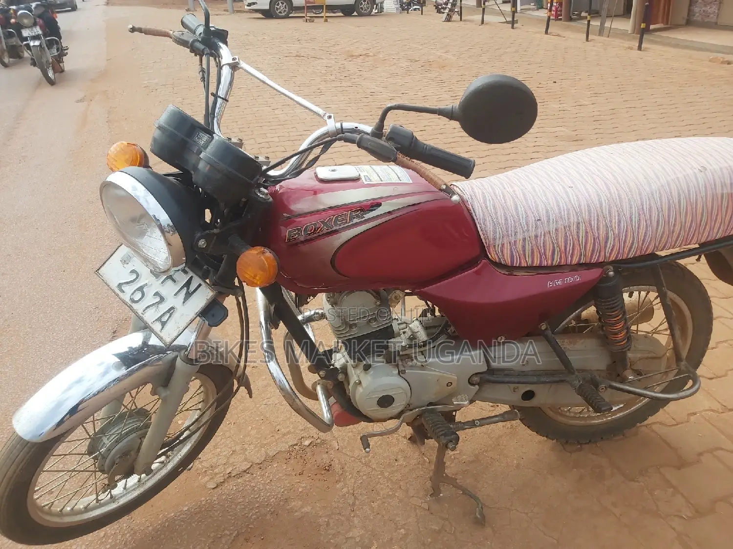 New Bajaj Boxer 100 2022 Red