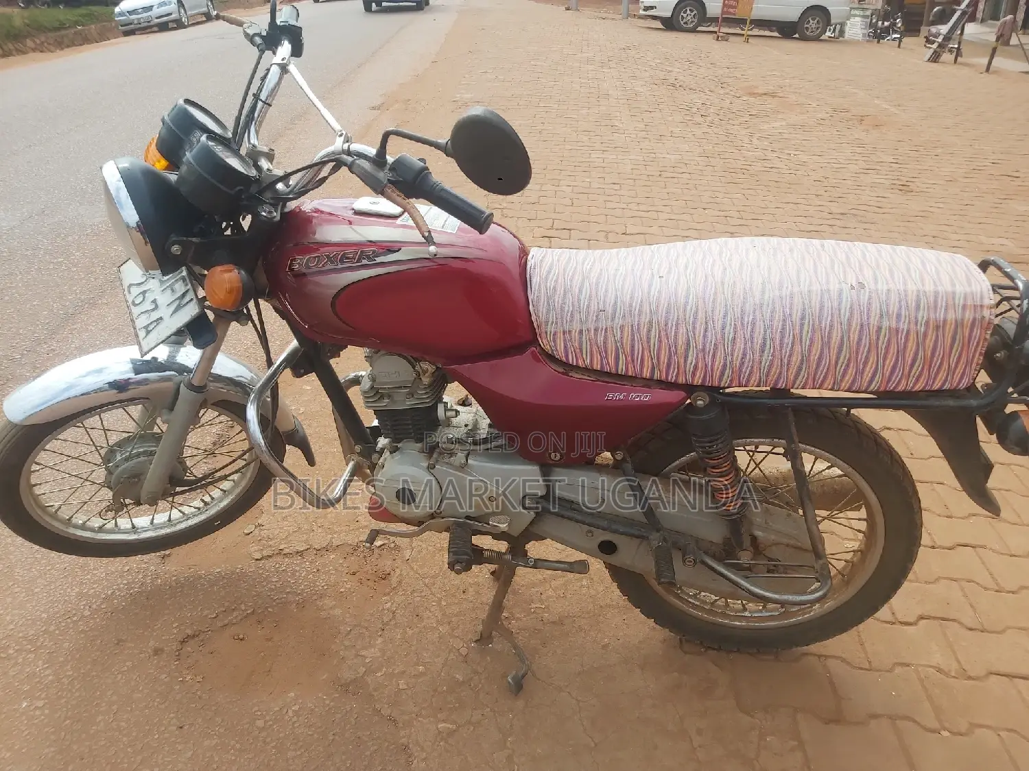 New Bajaj Boxer 100 2022 Red
