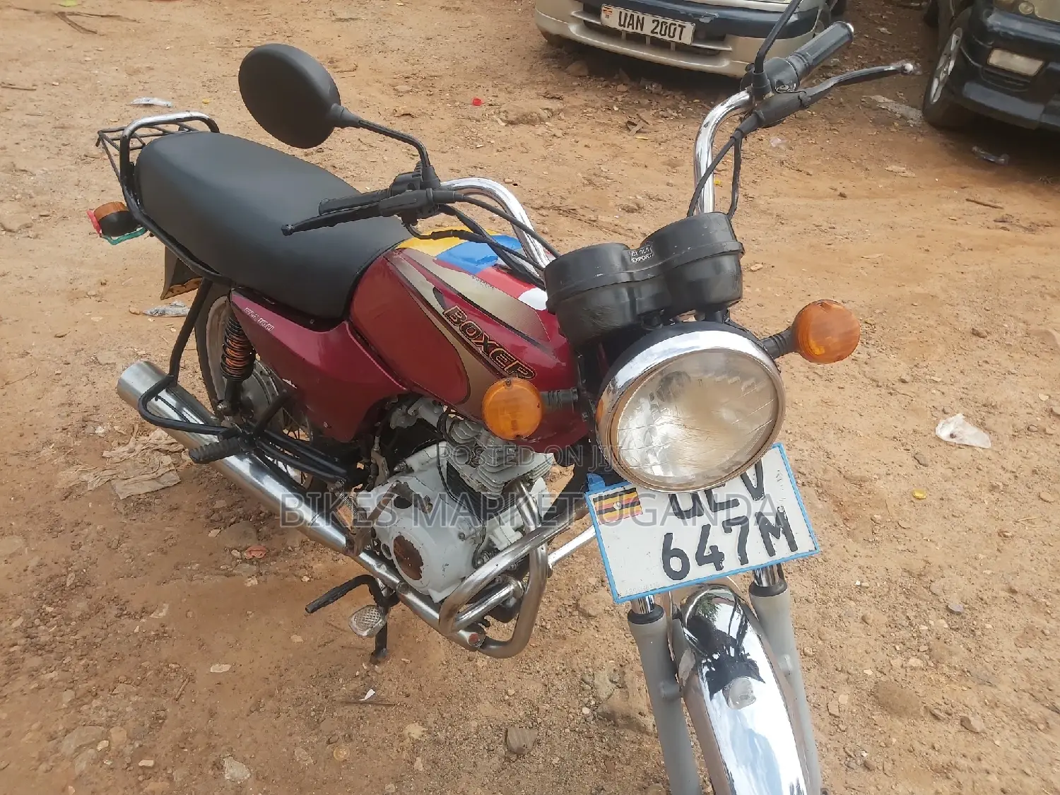 Bajaj Boxer 100 2018 Red