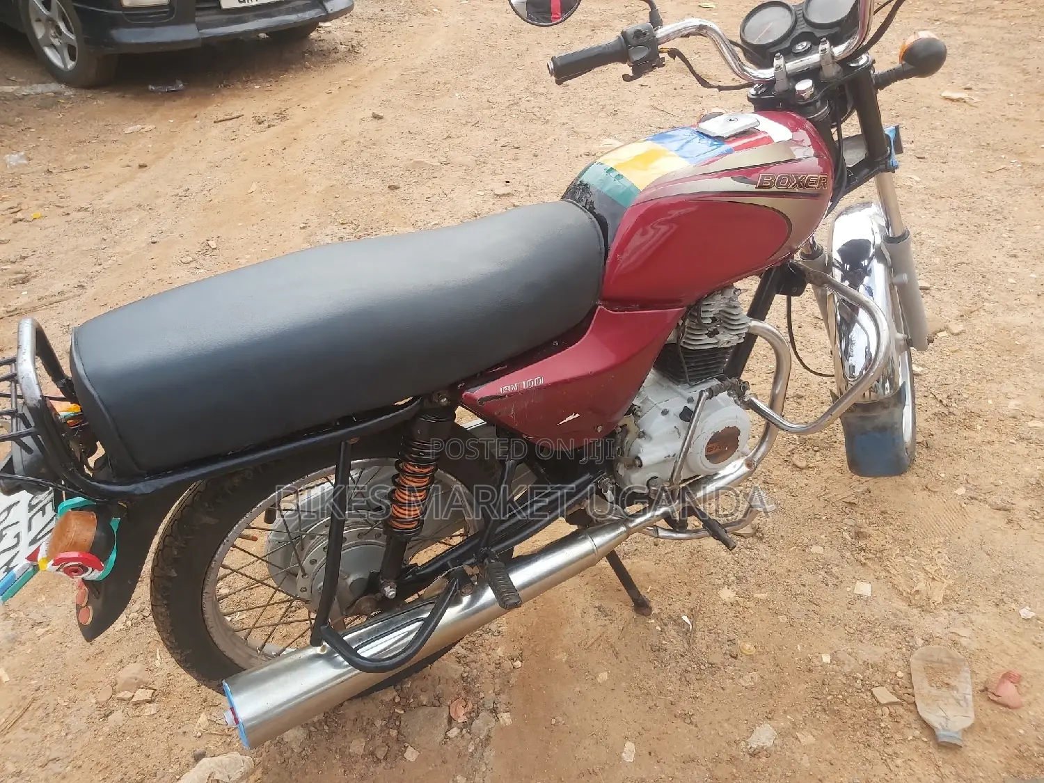 Bajaj Boxer 100 2018 Red