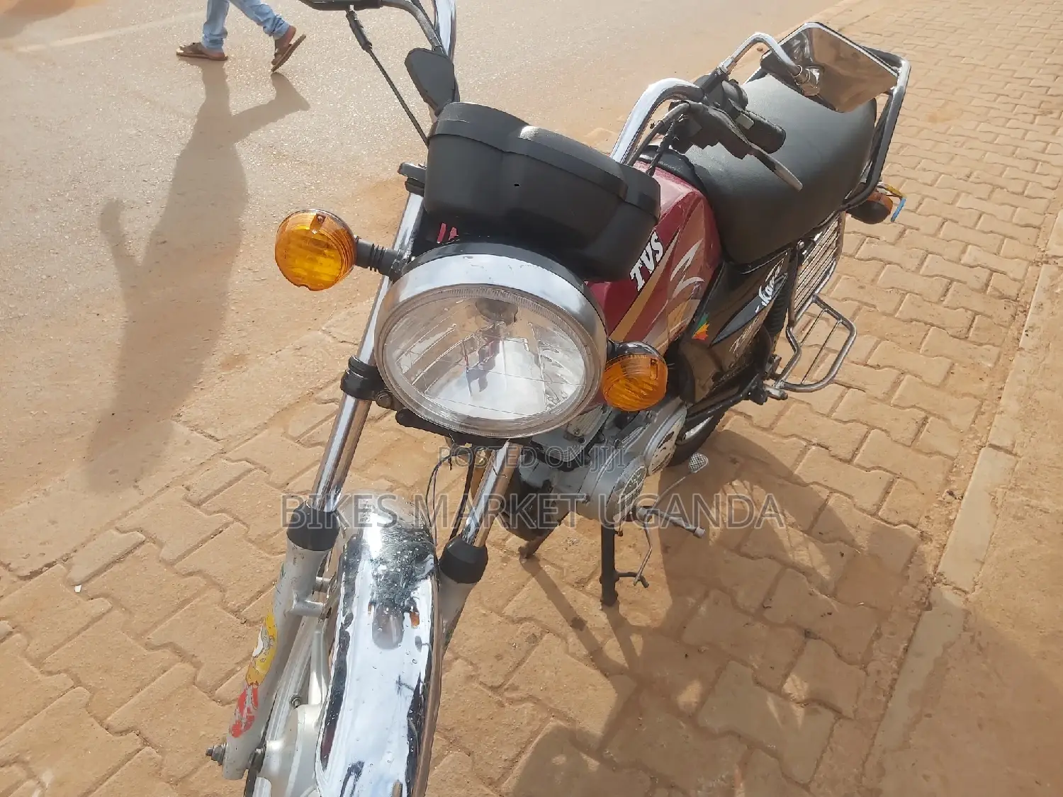 TVS XL 100 2017 Red
