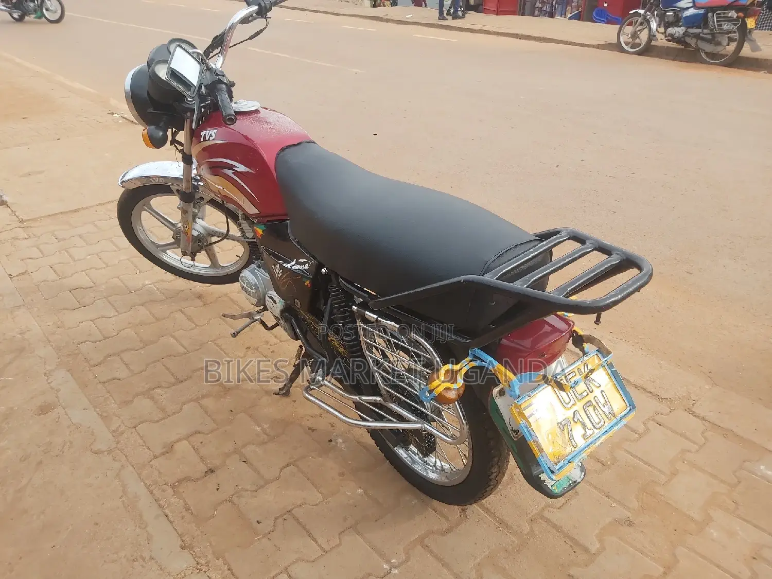 TVS XL 100 2017 Red