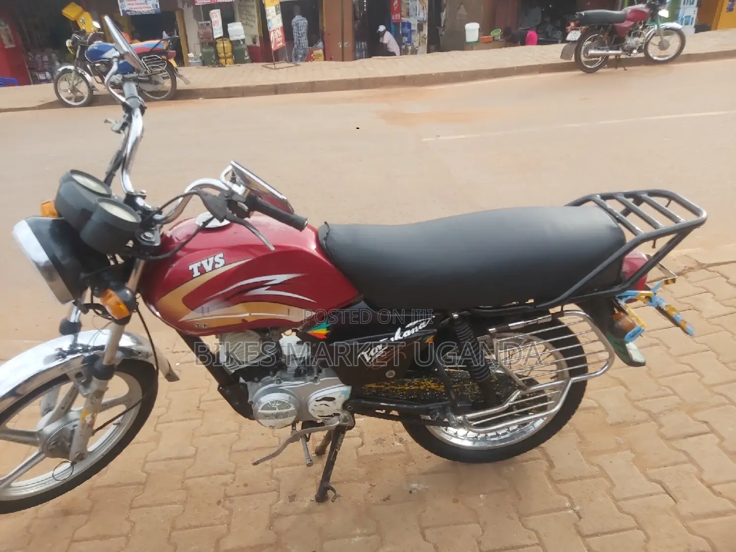 TVS XL 100 2017 Red