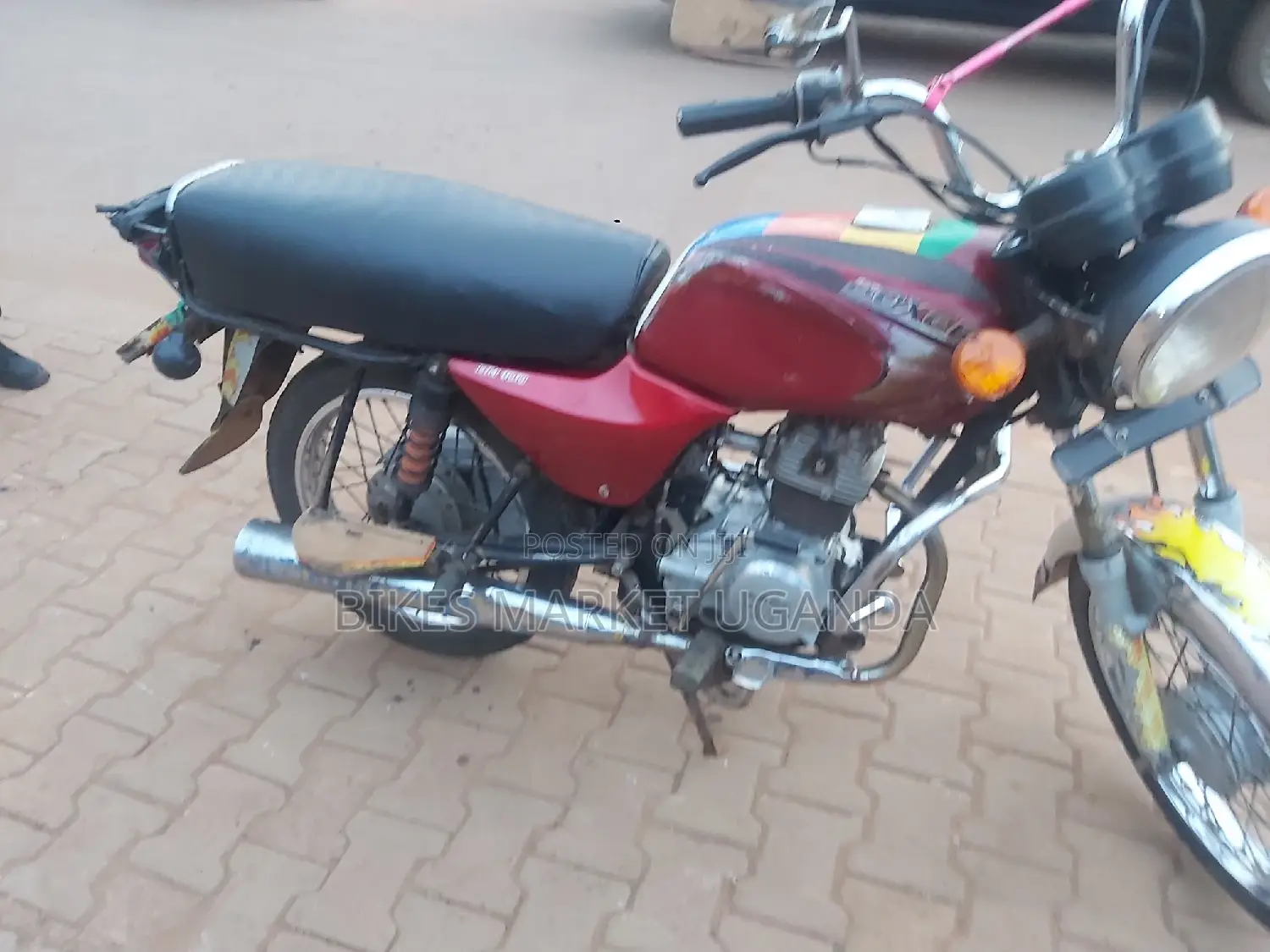Bajaj Boxer 100 2017 Red