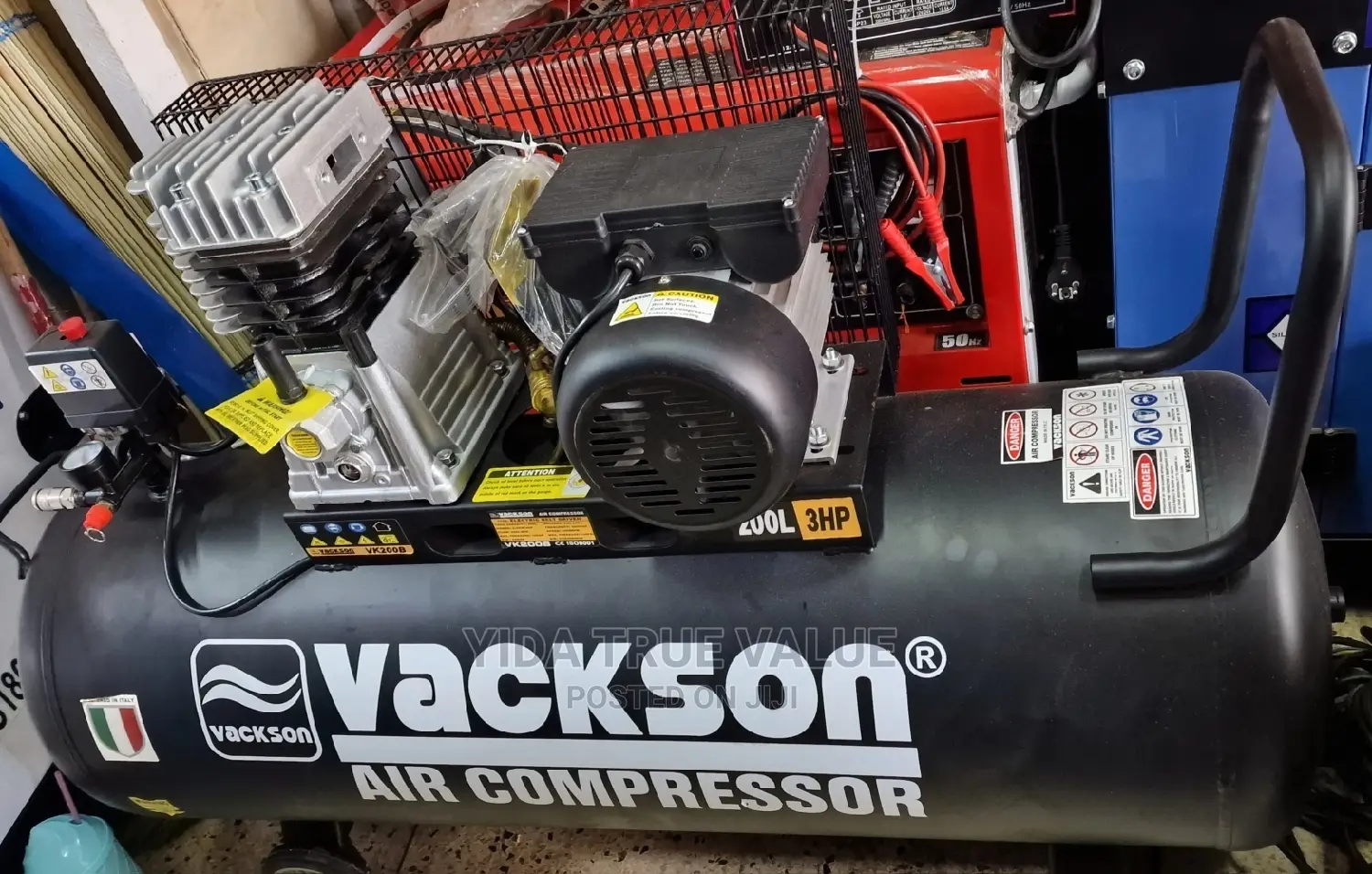 Air Compressor 200 Litres Italian Model