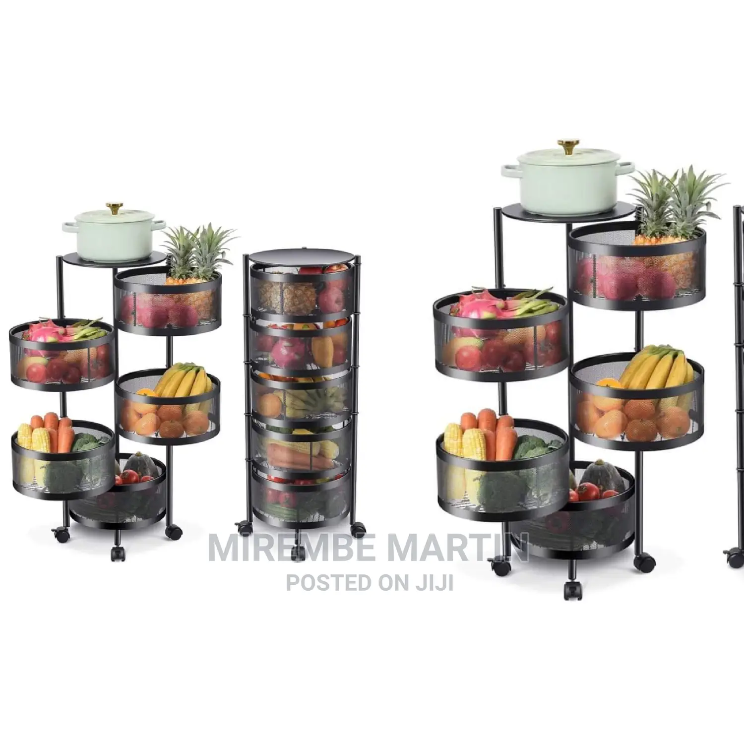 Kitchen Rotating Vegetable Rack