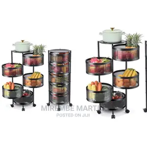 Kitchen Rotating Vegetable Rack