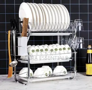 1/2/3 Layers Dish Bowl Rack