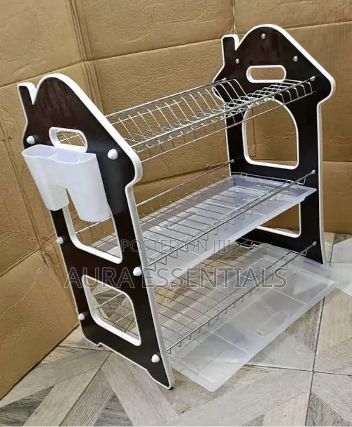 3 Tier Dish Draining Rack