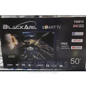 50” Blackark Frameless Smart Android Tv With Netflix,Youtube